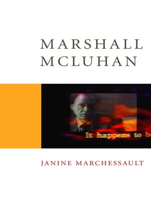cover image of Marshall McLuhan